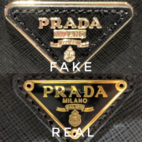 prada logo real fake|prada authentication.